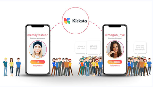 Kicksta screenshot