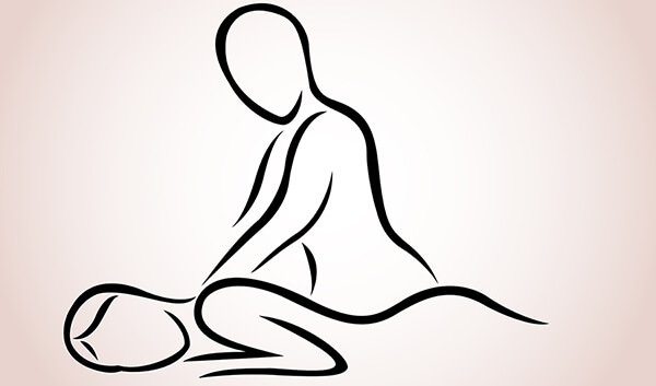 Massage illustration.