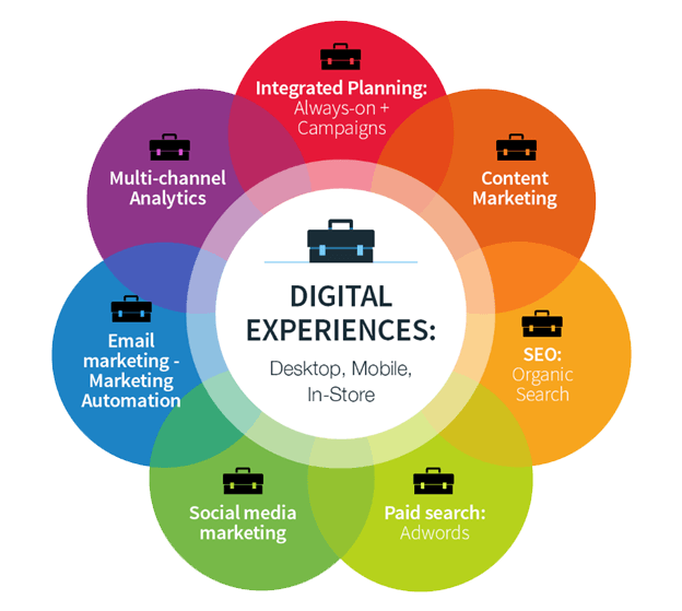 Digital Experiences: Desktop, Mobile, In-Store